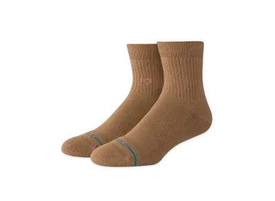 STANCE ICON QUARTER "BROWN"