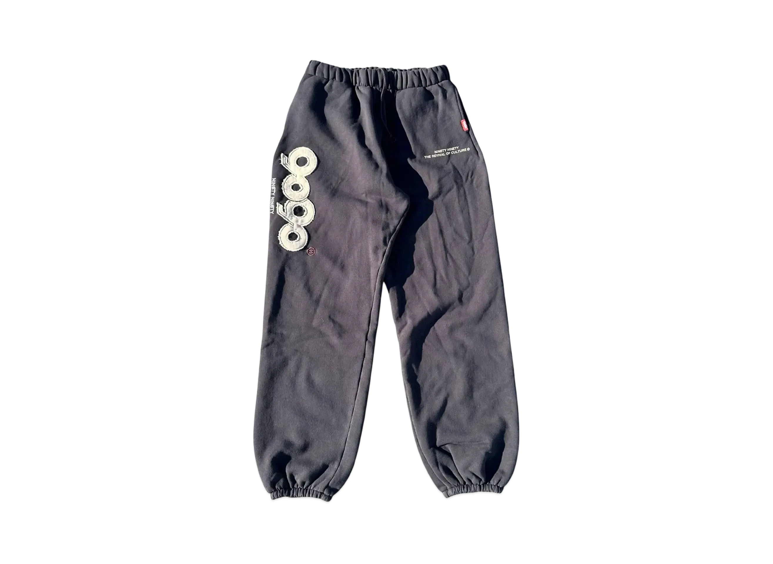 9090 OG Logo Rich Sweat Pants "Charcoal"