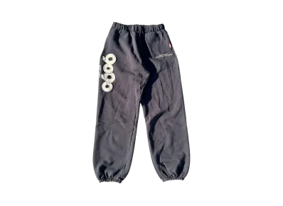 9090 OG Logo Rich Sweat Pants "Charcoal"