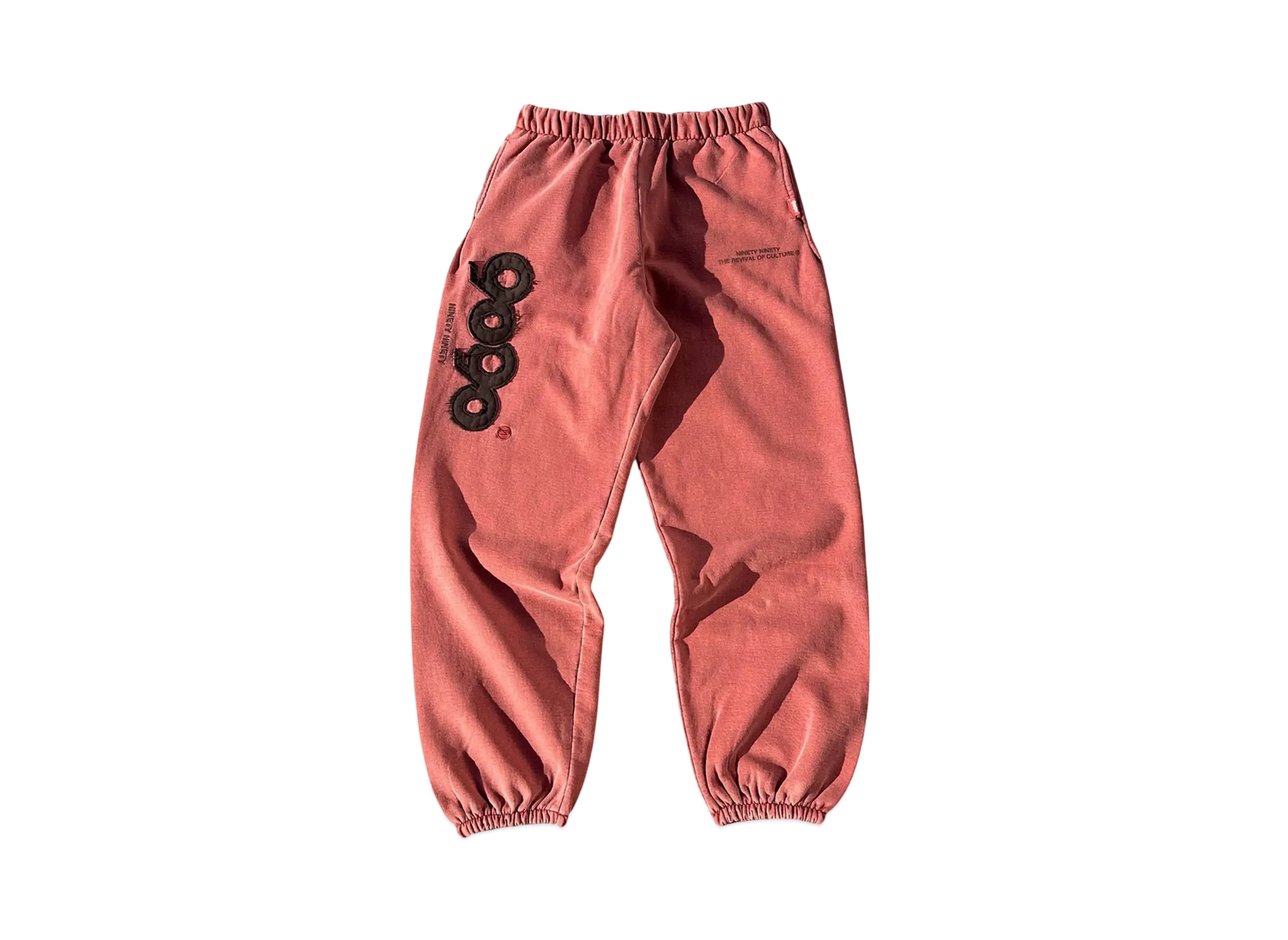 9090 OG Logo Rich Sweat Pants "Pigment Red"
