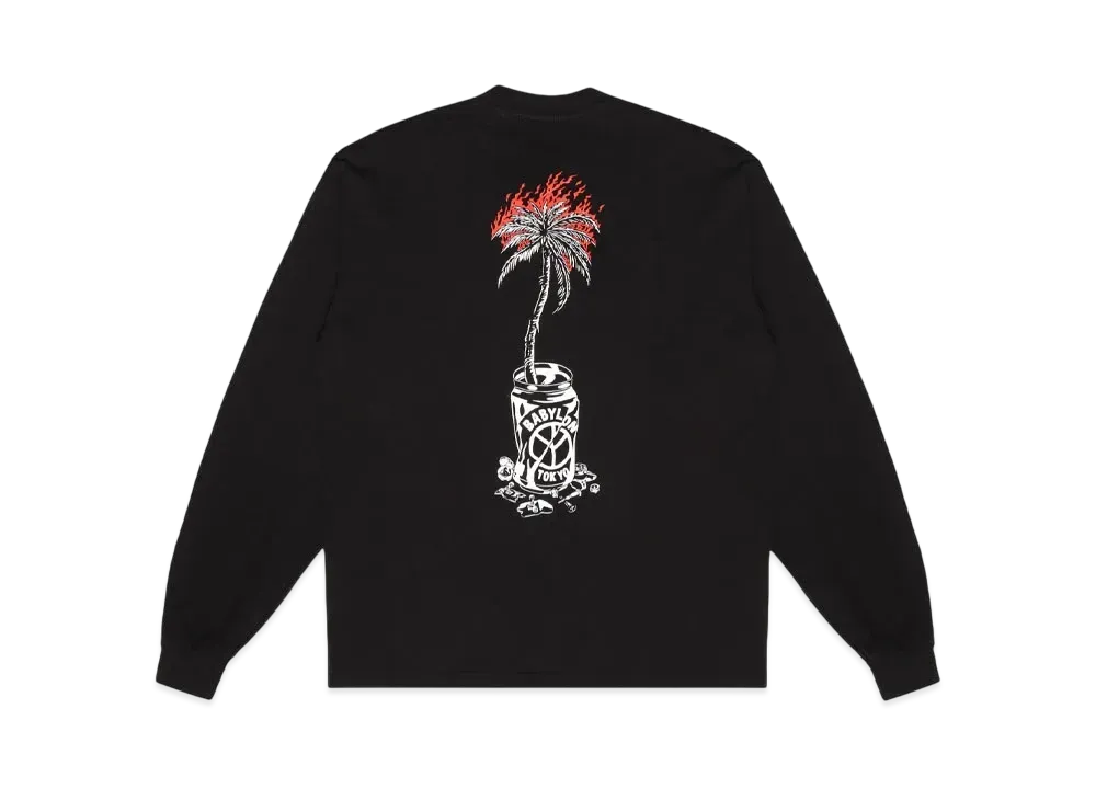 VERDY / Wasted Youth x Babylon Longsleeve T-Shirt "Black"