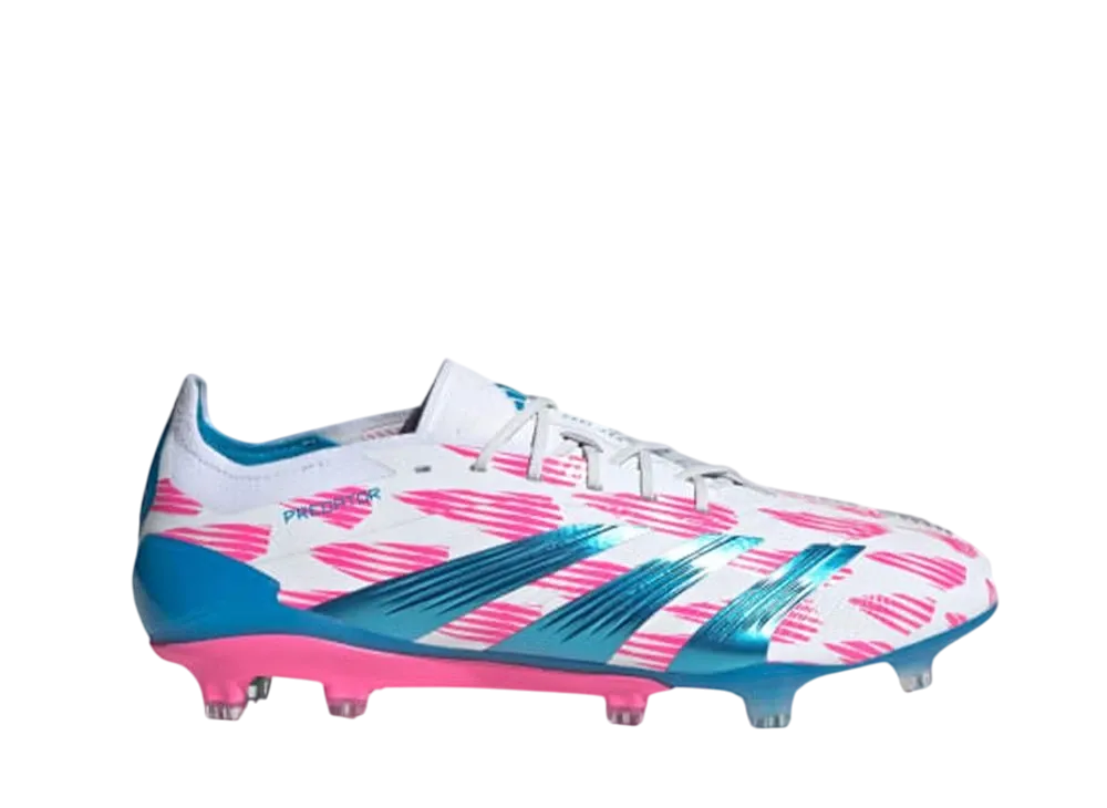アディダス プレデター エリート FG "クラウドホワイト/ソーラーブルー/ソーラーピンク"