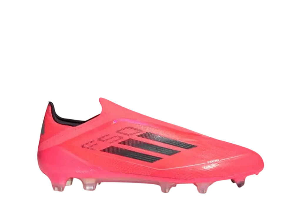 adidas F50 Elite Laceless FG "Turbo/Aurora Black/Platinum Metallic"