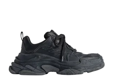 バレンシアガ トリプル S スポーティー スニーカー "ブラック"