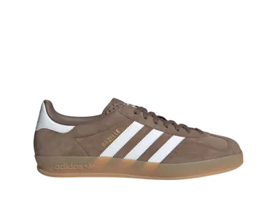 adidas Gazelle Indoor "Earth Strata/Cloud White/Gold Metallic"