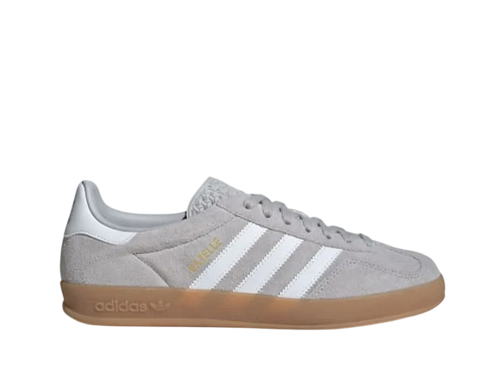 adidas Gazelle Indoor "Grey Two/Cloud White/Gold Metallic"