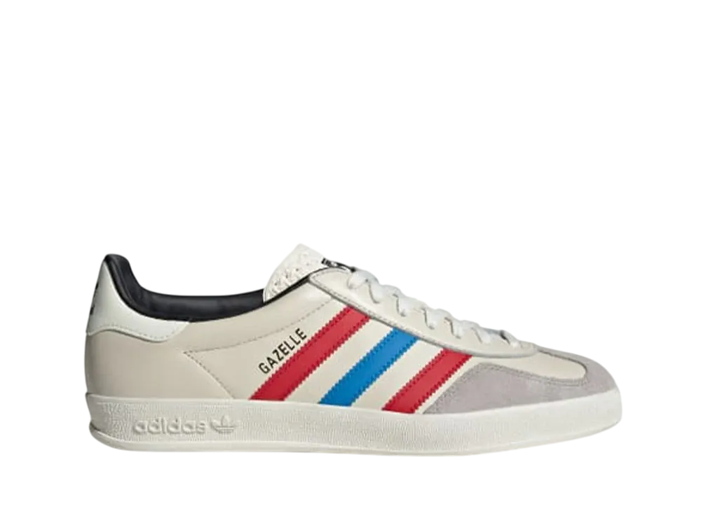 アディダスオリジナルス ガゼル インドア "チョークホワイト/ベタースカーレット/コアブラック"