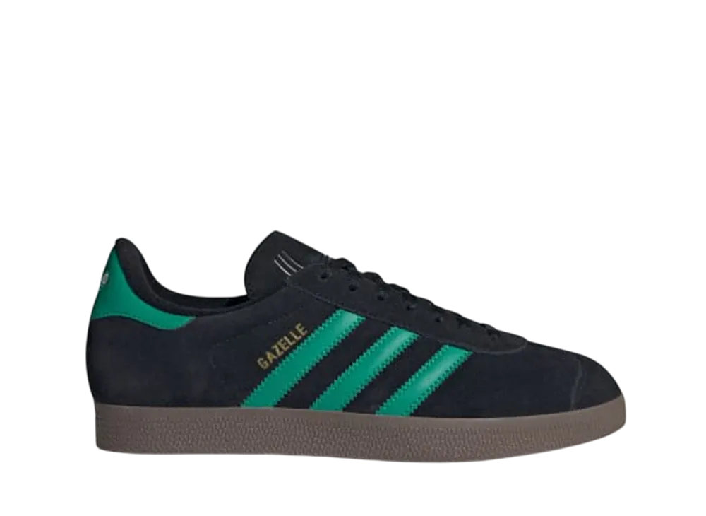adidas Gazelle "Core Black/Court Green/Cloud White"