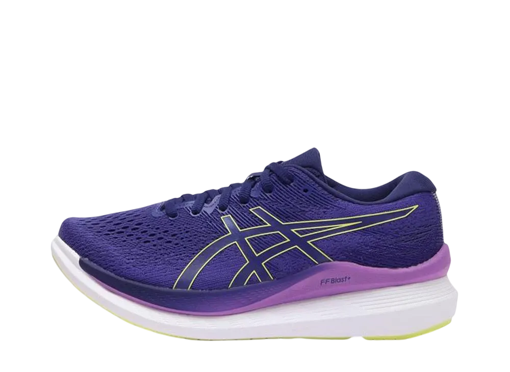 アシックス ウィメンズ グライドライド3 "ブルー/エッグプラント"