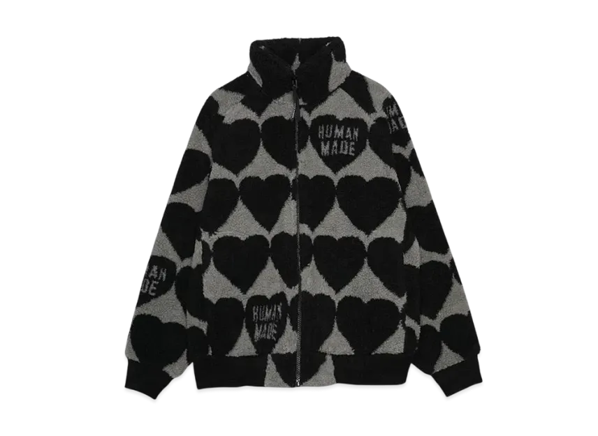 HUMAN MADE Heart Fleece Jacket HUMAN MADE Heart Fleece Jacket