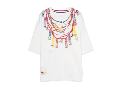 JUNGLE EMPEROR x SEVESKIG vs JUNGLE EMPEROR LEO L/SL TEE Ver, Toys necklace "WHITE"