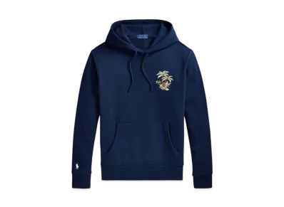 Polo Ralph Lauren Embroidery Loopback Fleece Hoodie "Blue"