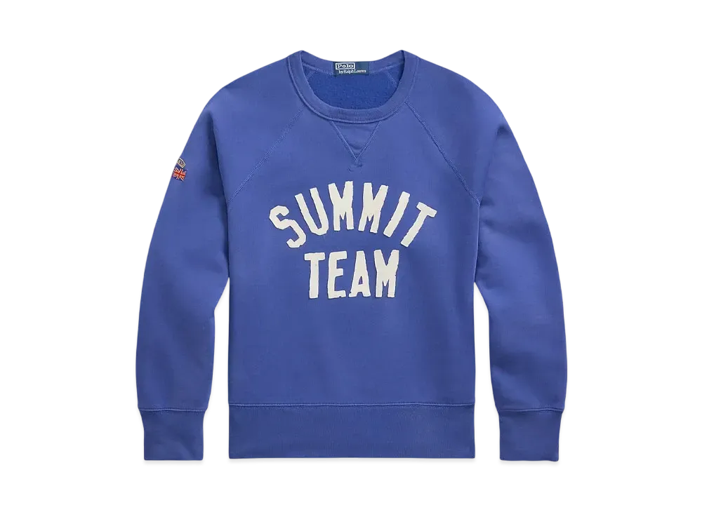 Polo Ralph Lauren Vintage Fit Fleece Graphic Sweatshirt "Blue"