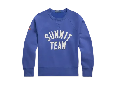 Polo Ralph Lauren Vintage Fit Fleece Graphic Sweatshirt "Blue"