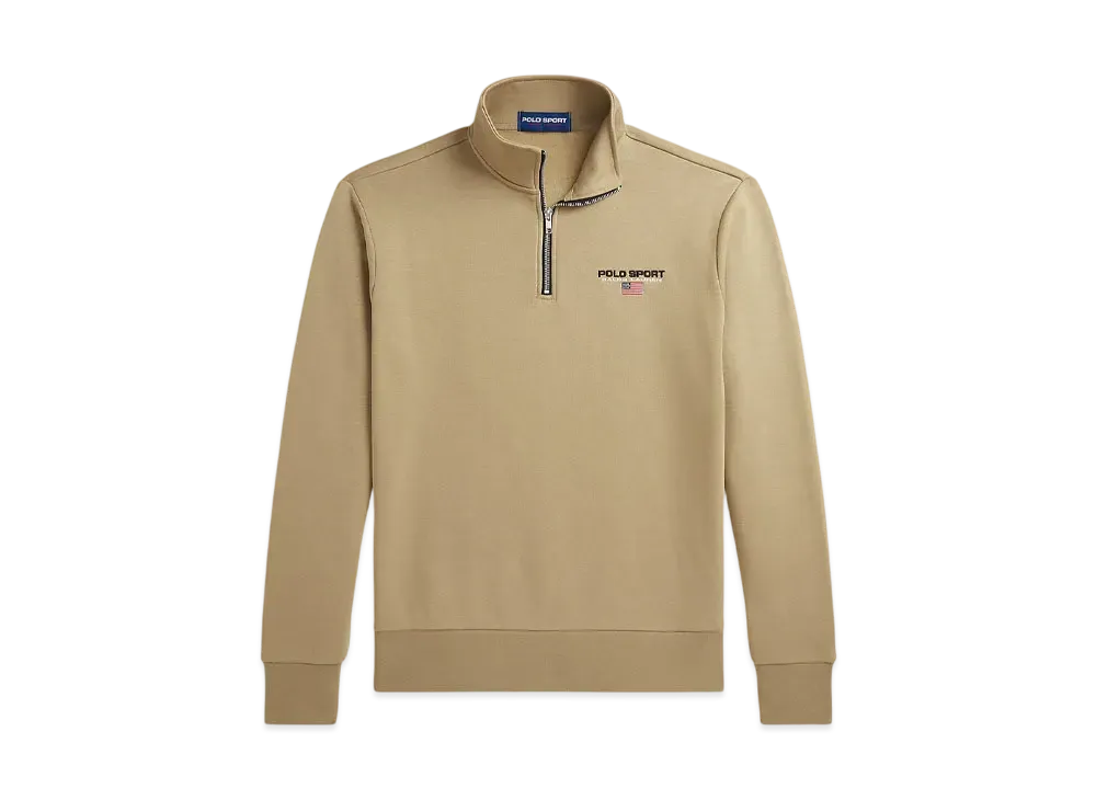 Polo Ralph Lauren Polo Sport Fleece Quarter-Zip Sweatshirt "Brown"