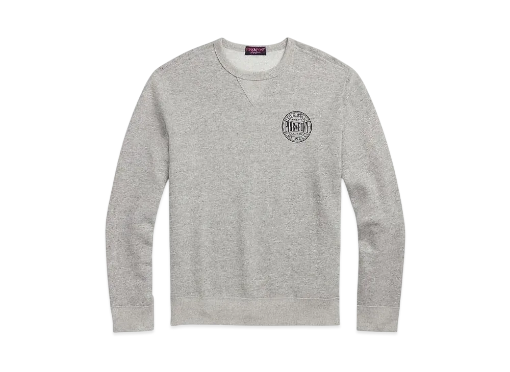 Polo Ralph Lauren Pink Pony Sweatshirt "Gray"