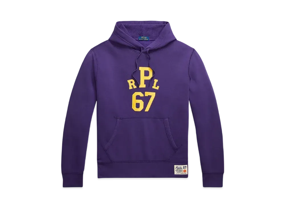 Polo Ralph Lauren Logo Fleece Hoodie "Purple"