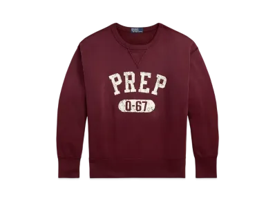 Polo Ralph Lauren Vintage Fit Fleece Graphic Sweatshirt "Red"