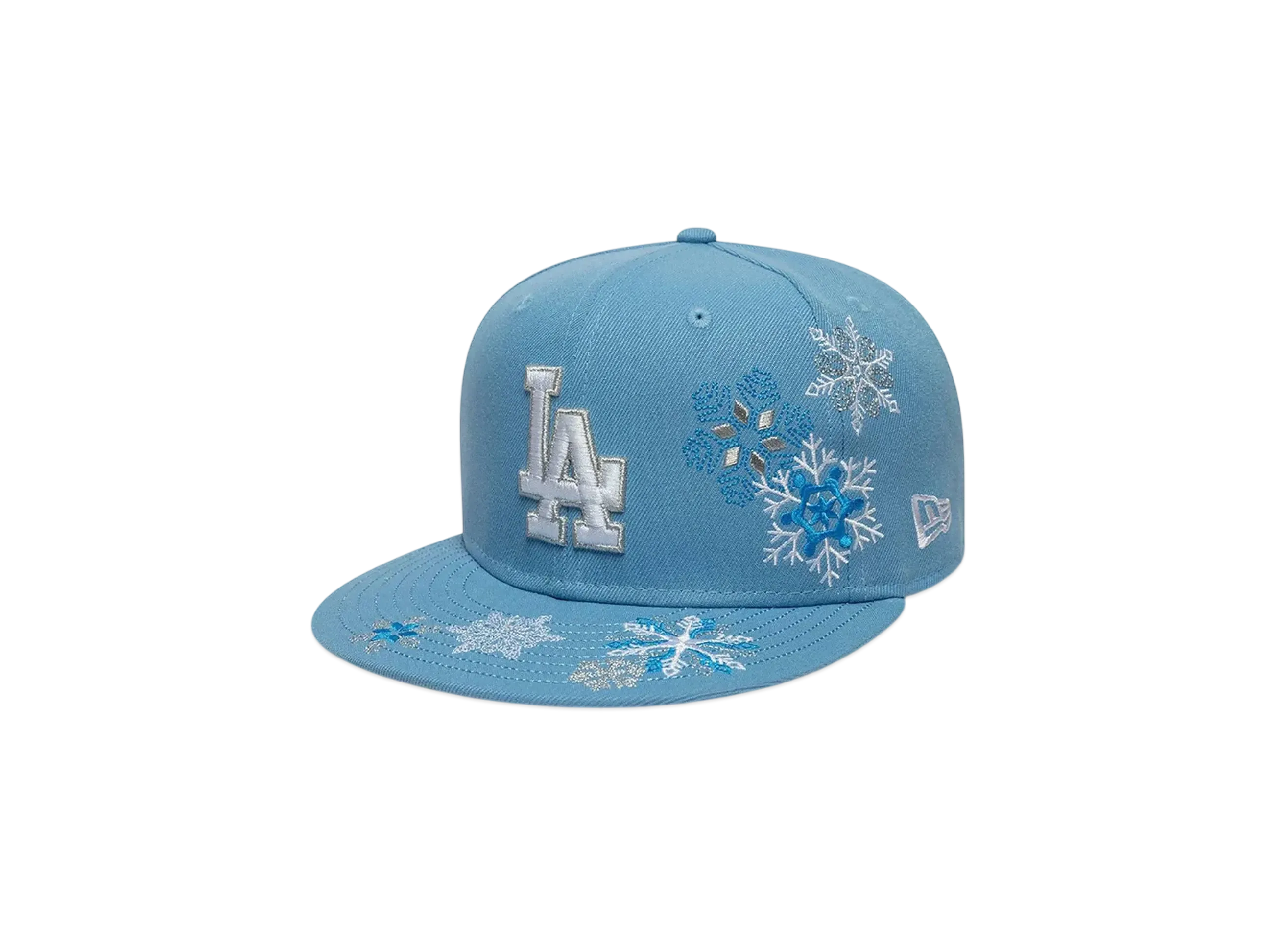 NEW ERA 59Fifty Christmas Collection Los Angeles Dodgers "Light Blue"