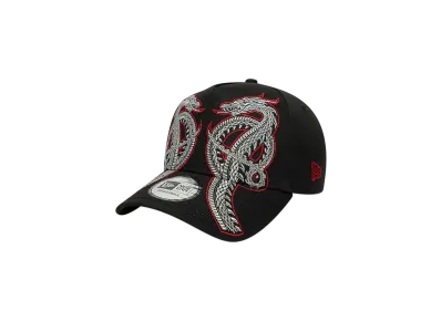 NEW ERA 9Forty A-Frame House of the Dragon "Black"