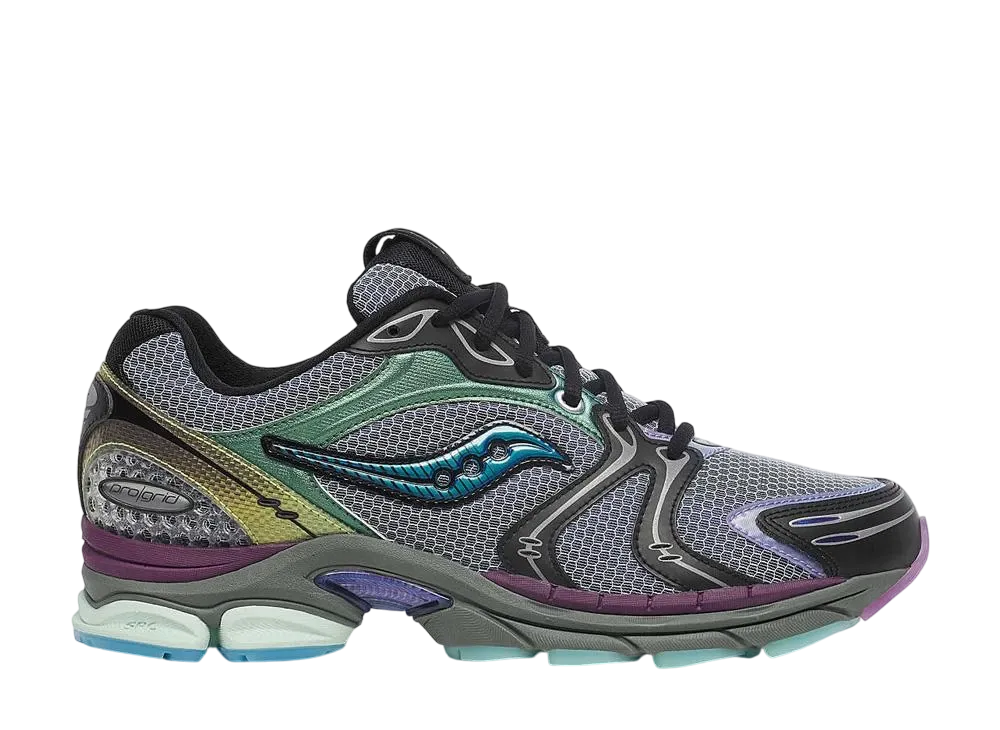 サッカニー プログリッド トライアンフ4 "ネイビー/オログラフィック"