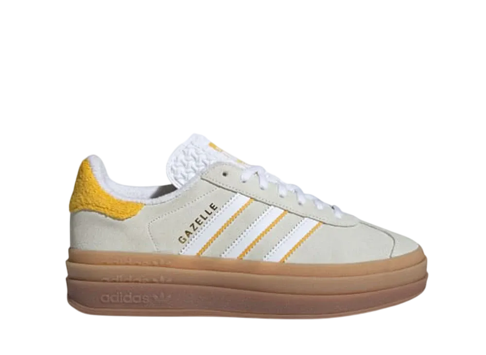 adidas Women's Gazelle Bold "Ivory/Cloud White/Bold Gold"