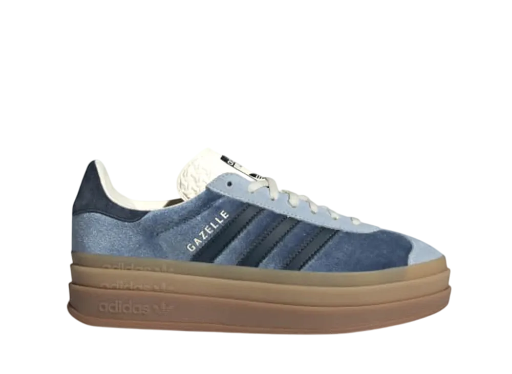 adidas Women's Gazelle Bold "Preloved Ink/Aurora Ink/Wonder Blue"