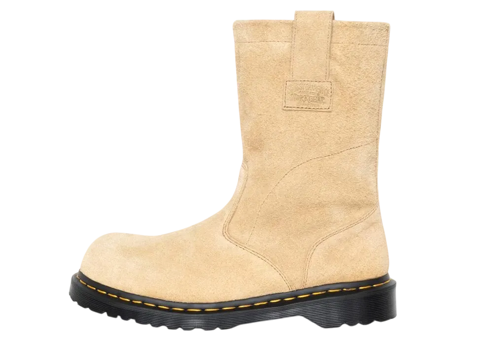Stussy × Dr.Martens 2295 Decon "Stussy Sand Hairy Suede"