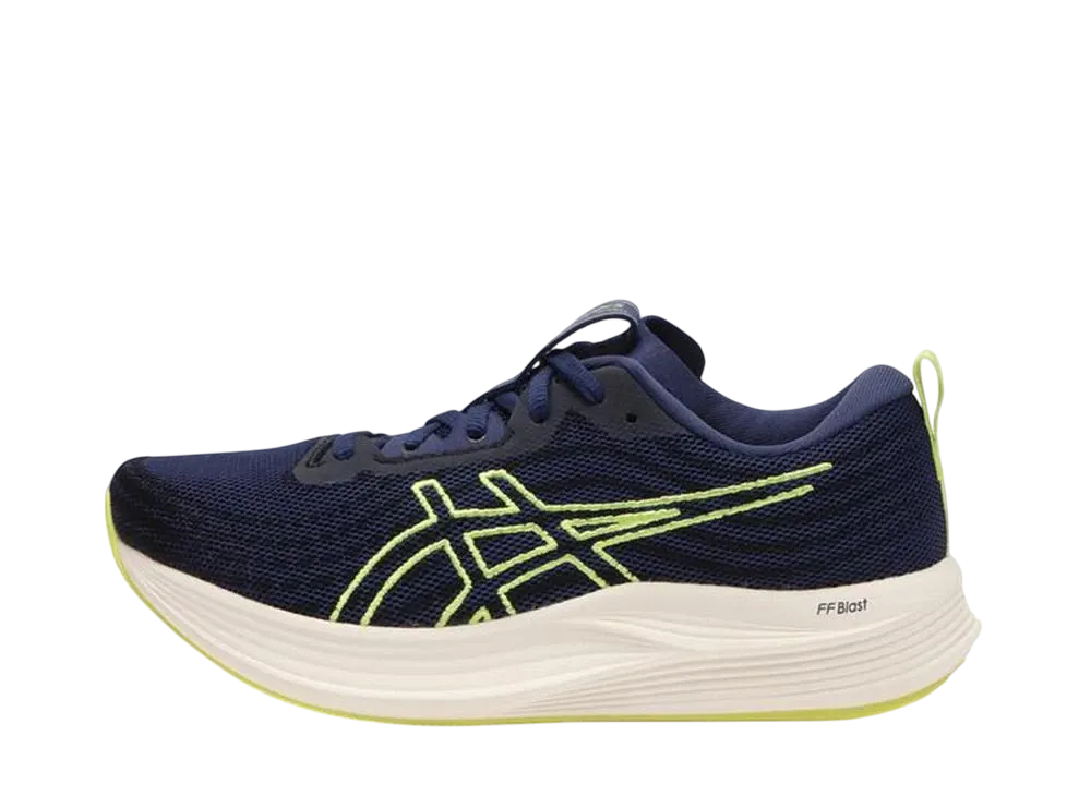 アシックス ウィメンズ エヴォライドスピード ワイド "オーシャン/イエロー"
