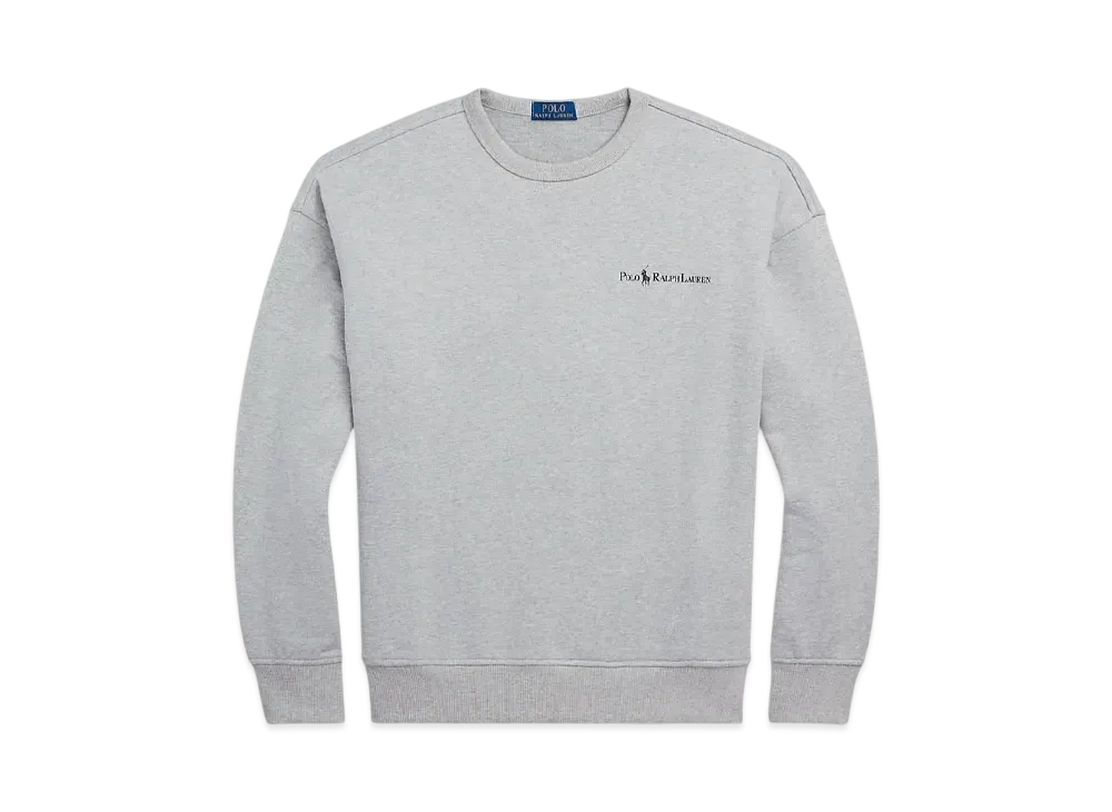 Polo Ralph Lauren Logo Fleece Sweatshirt "Gray"