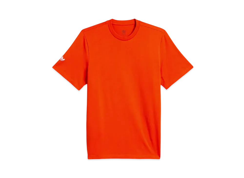 adidas Heavyweight Shmoofoil Short Sleeve T-Shirt "Collegiate Orange"
