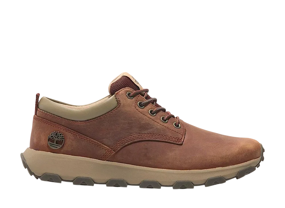 Timberland Windsor Park Low Lace Up Sneaker "Medium Orange"