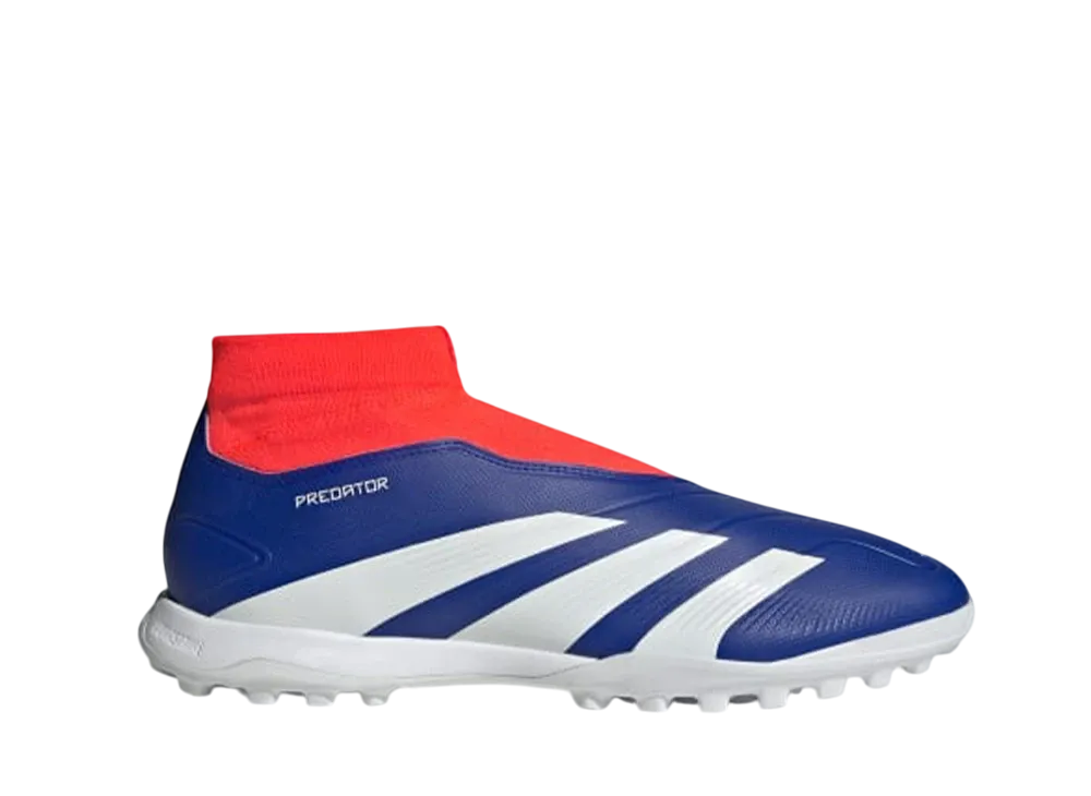 アディダス プレデター リーグ レースレス ターフ "ルシッドブルー/クラウドホワイト/ソーラーレッド"