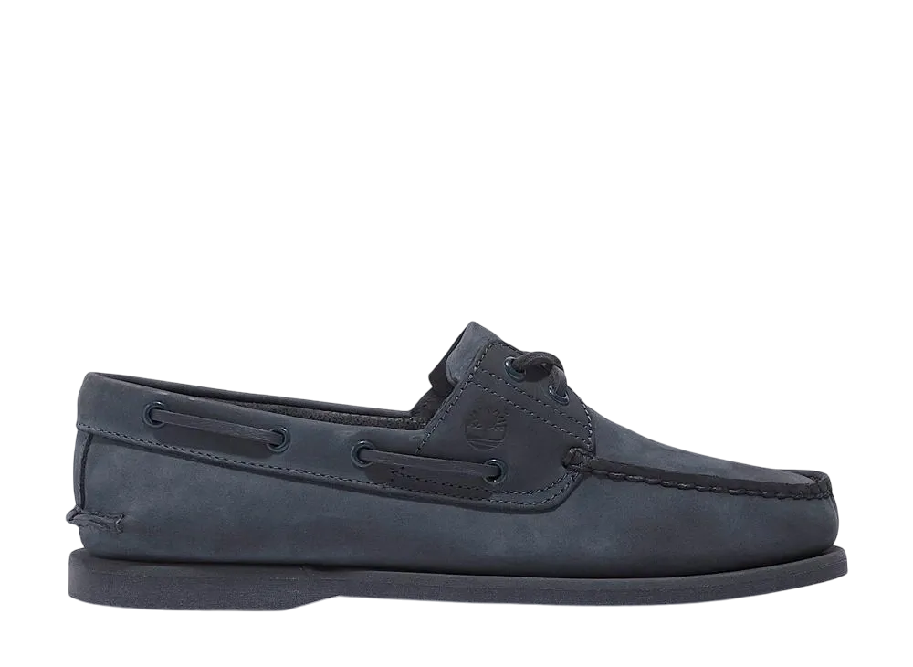 Timberland Classic Leather Boat Shoe "Dark Blue"