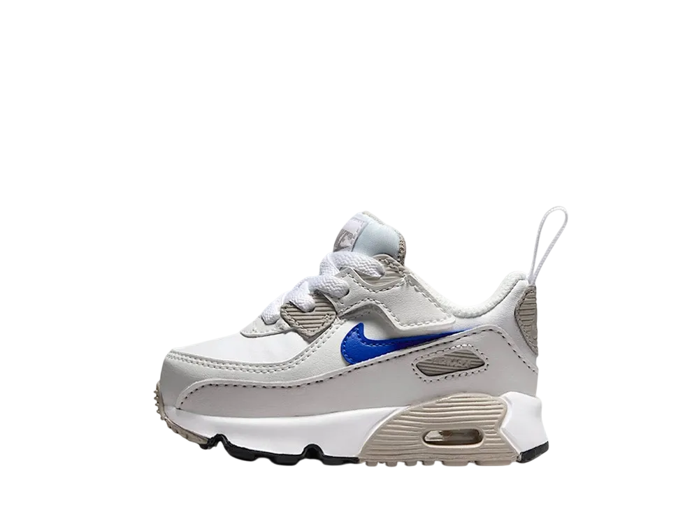 Nike TD Air Max 90 EasyOn "White/College Grey/Summit White/Racer Blue"