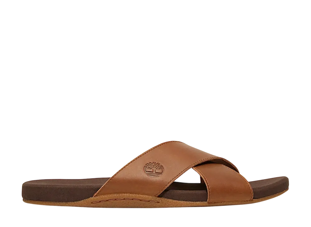 Timberland Seaton Bay Cross Strap Sandal "Brown"