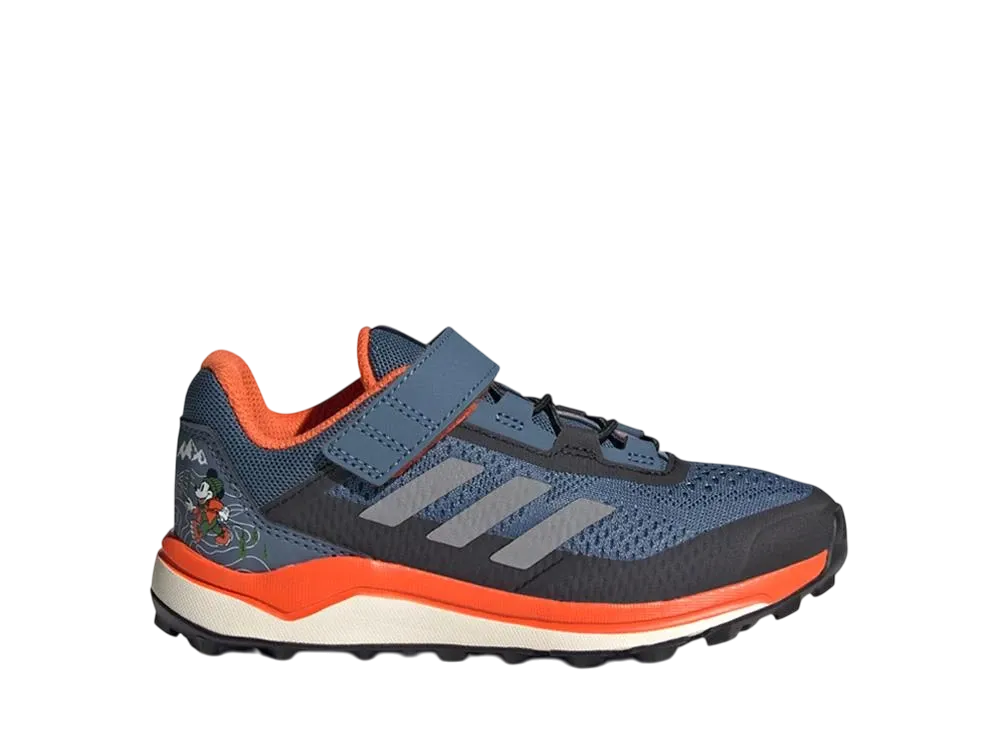 ディズニー × アディダス GS テレックス アグラヴィック フロー "ワンダースティール/セミインパクトオレンジ"