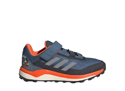 Disney × adidas GS Terrex Agravic Flow "Wonder Steel/Grey Three/Semi Impact Orange"
