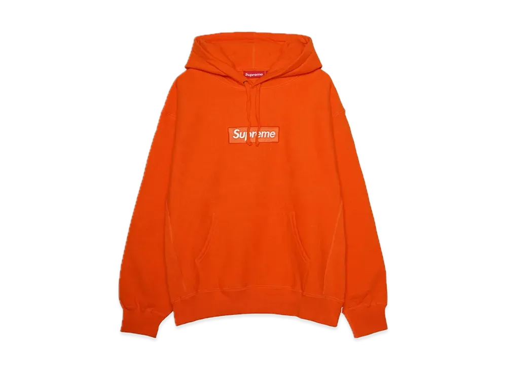 Supreme Box Logo Hooded Sweatshirt "Orange" (24FW)