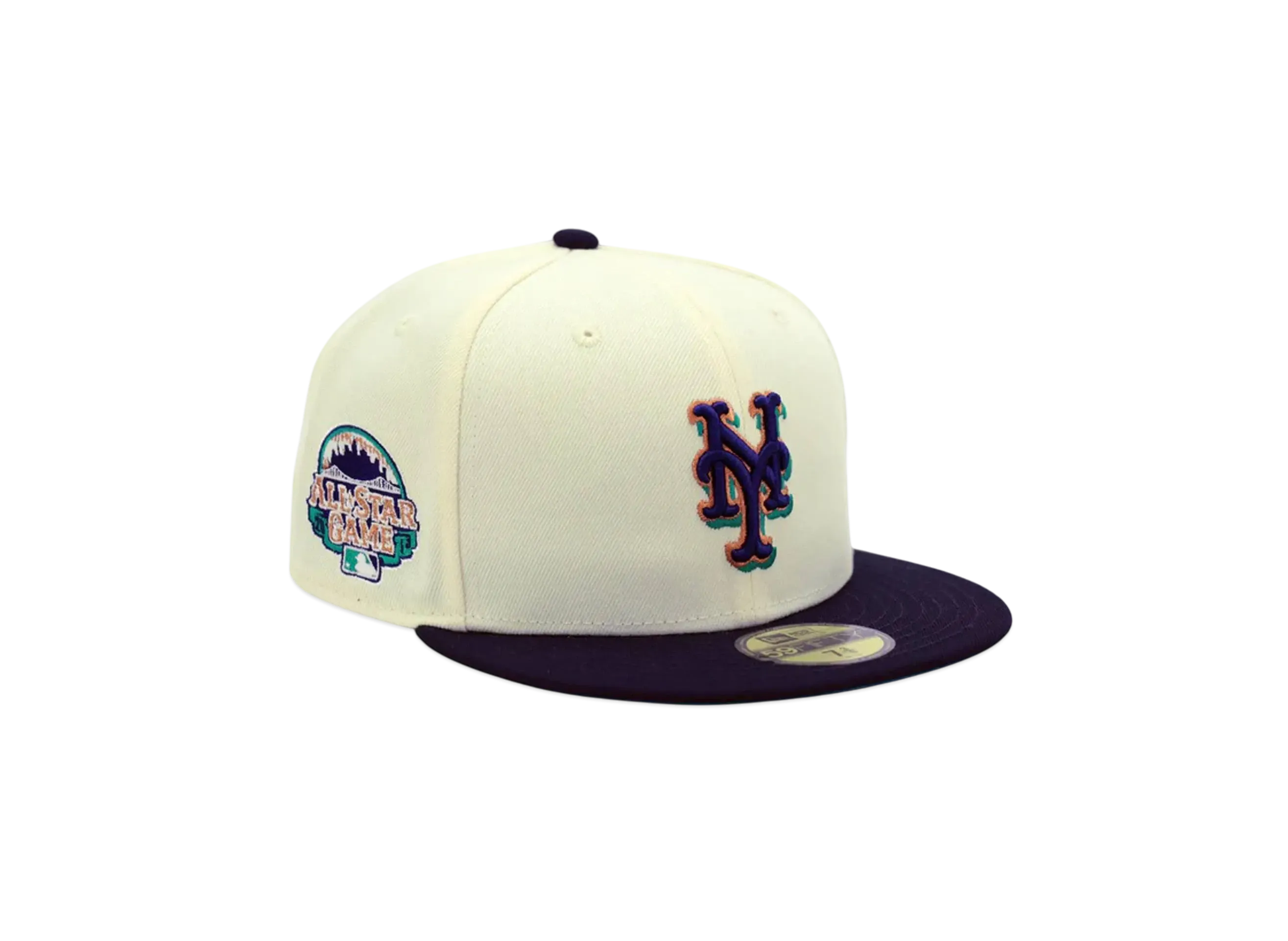 NEW ERA x THE CAP 59Fifty 'MetropolitansII' New York Mets "Chrome/Navy"