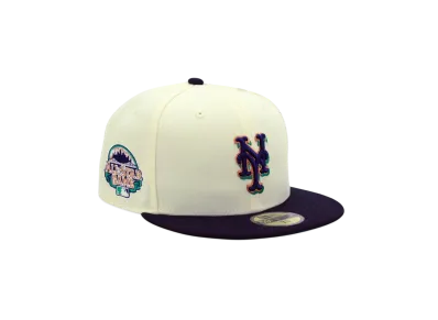 NEW ERA x THE CAP 59Fifty 'MetropolitansII' New York Mets "Chrome/Navy"