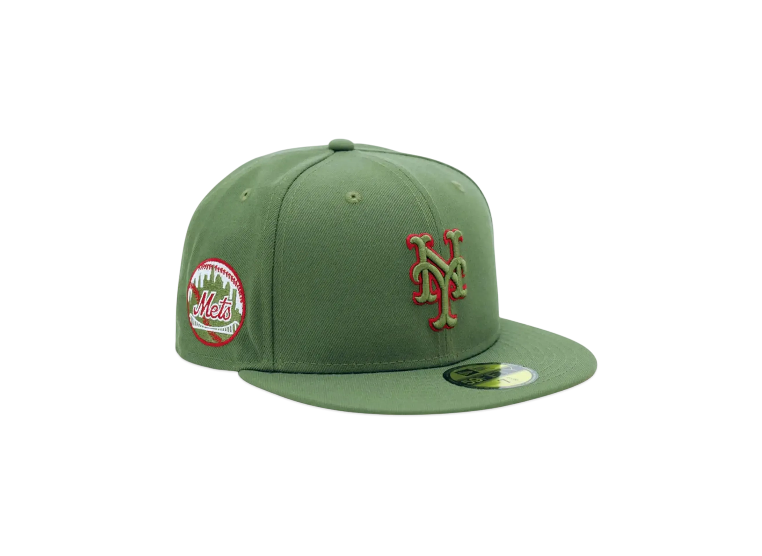 NEW ERA x THE CAP 59Fifty 'MetropolitansII' New York Mets "Olive"