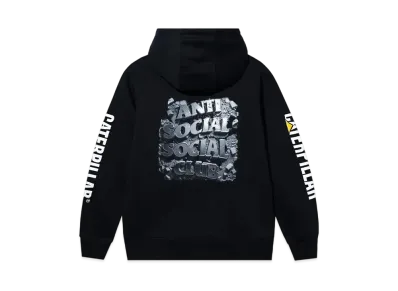 ANTI SOCIAL SOCIAL CLUB x Caterpillar Cement Hoodie "Black"