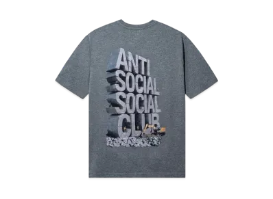 ANTI SOCIAL SOCIAL CLUB x Caterpillar Excavator Tee "Heather Grey"