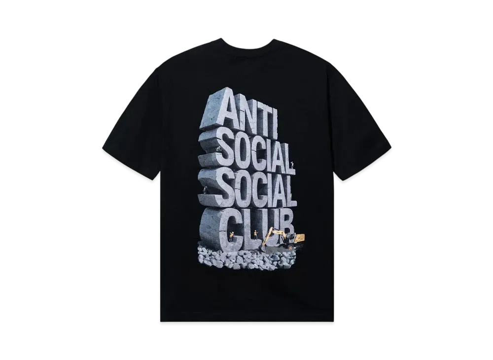 ANTI SOCIAL SOCIAL CLUB x Caterpillar Excavator Tee "Black"