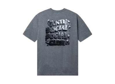 ANTI SOCIAL SOCIAL CLUB x Caterpillar Cement Tee "Heather Grey"