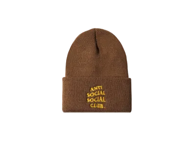 ANTI SOCIAL SOCIAL CLUB x Caterpillar Cuff Beanie "Bronze"
