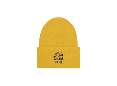 ANTI SOCIAL SOCIAL CLUB x Caterpillar Cuff Beanie "Yellow"