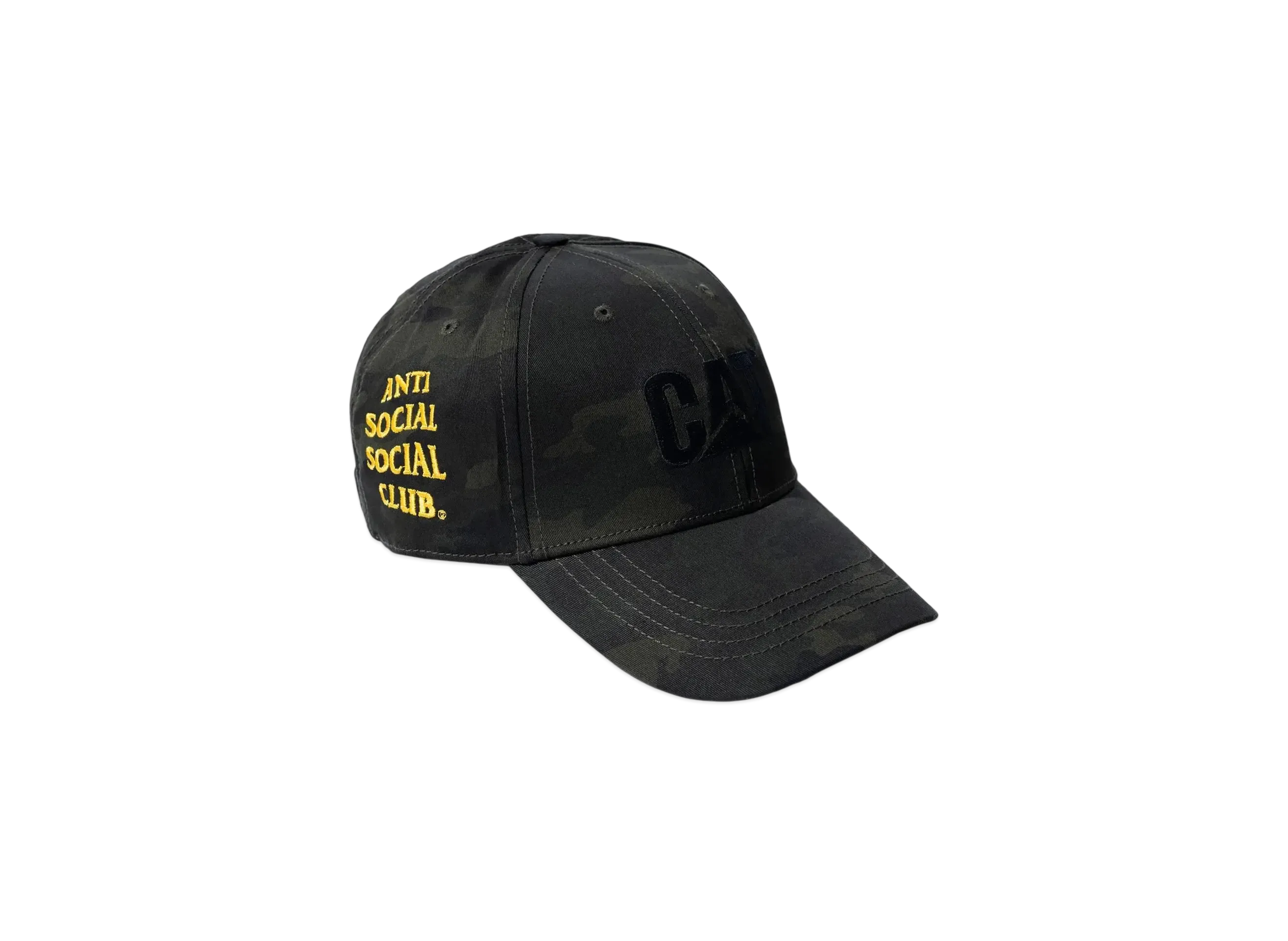 ANTI SOCIAL SOCIAL CLUB x Caterpillar Trademark Cap "Night Camo"
