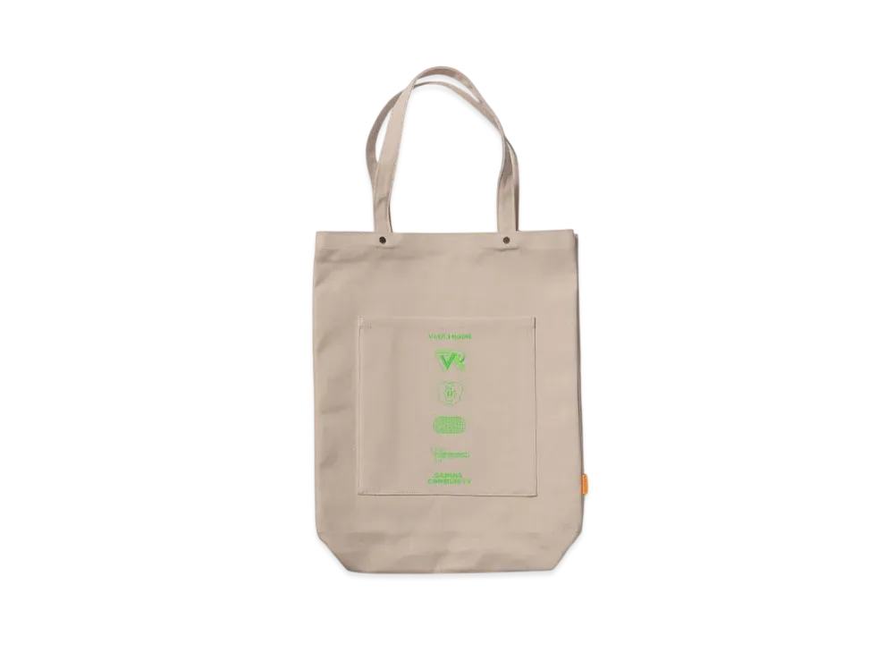 VAULTROOM Assemble Logo Canvas Tote Bag "Natural"
